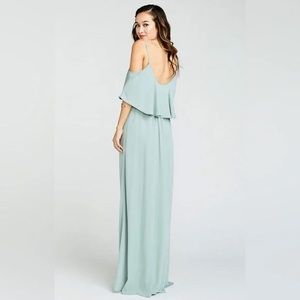 Show Me Your Mumu Caitlin Maxi Dress - Silver Sage
